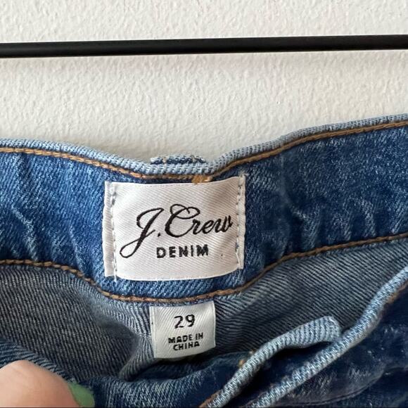 J. Crew Women's Straight Leg Jeans 29 Blue - Picture 7 of 11